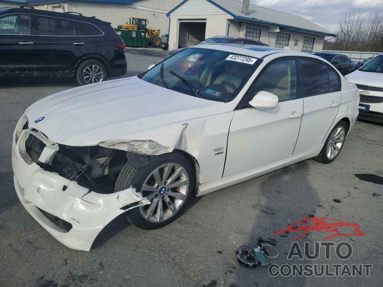 BMW 3 SERIES 2011 - WBAPK7C54BA816664