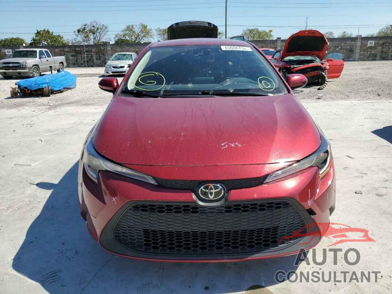 TOYOTA COROLLA 2022 - JTDEPMAE3NJ207793