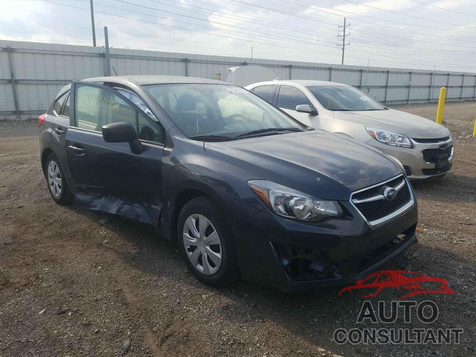 SUBARU IMPREZA 2016 - JF1GPAA63GH290447
