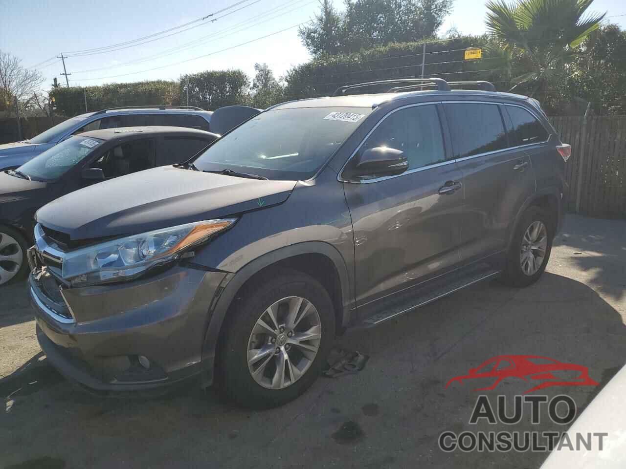 TOYOTA HIGHLANDER 2015 - 5TDKKRFH0FS053307