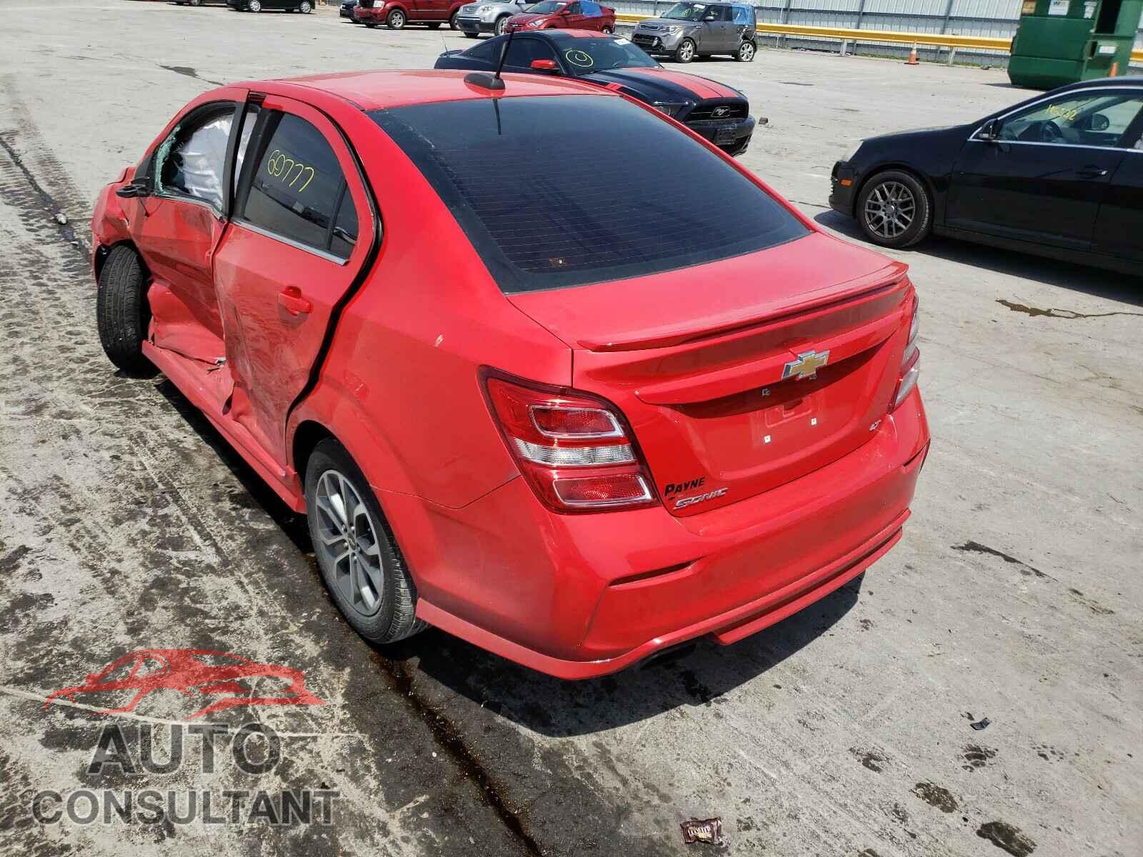 CHEVROLET SONIC 2017 - 1G1JD5SH6H4170448
