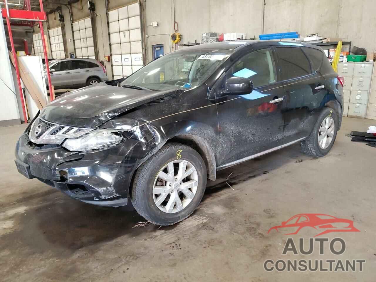 NISSAN MURANO 2011 - JN8AZ1MW4BW166136