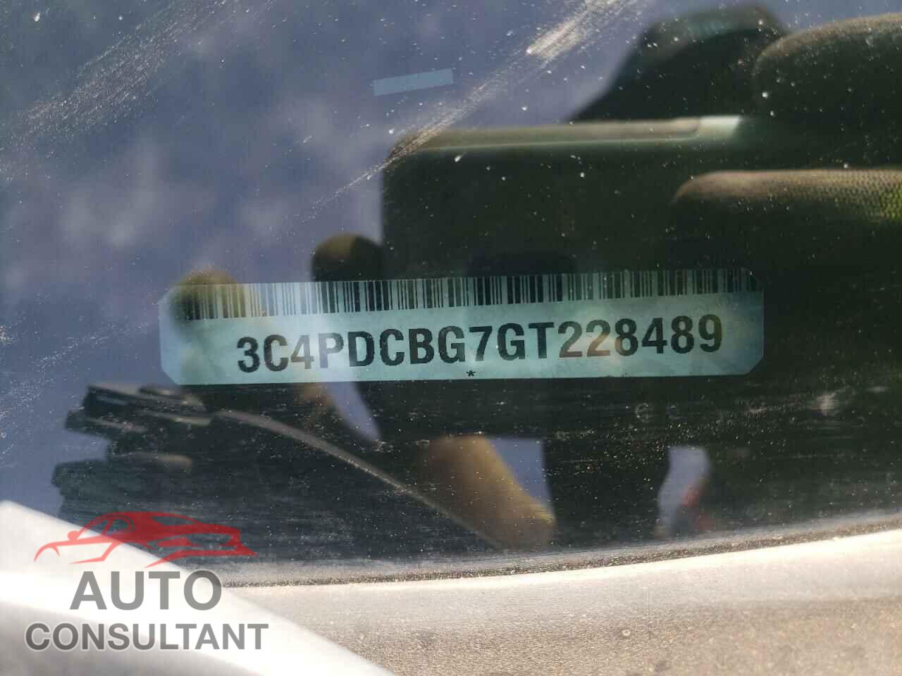 DODGE JOURNEY 2016 - 3C4PDCBG7GT228489