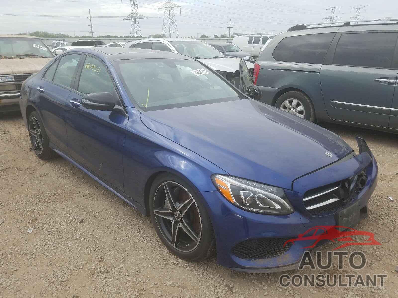 MERCEDES-BENZ C CLASS 2018 - 55SWF4KB5JU259048