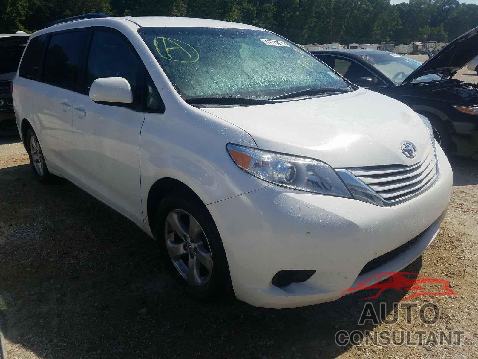 TOYOTA SIENNA 2017 - 5TDKZ3DC7HS896634