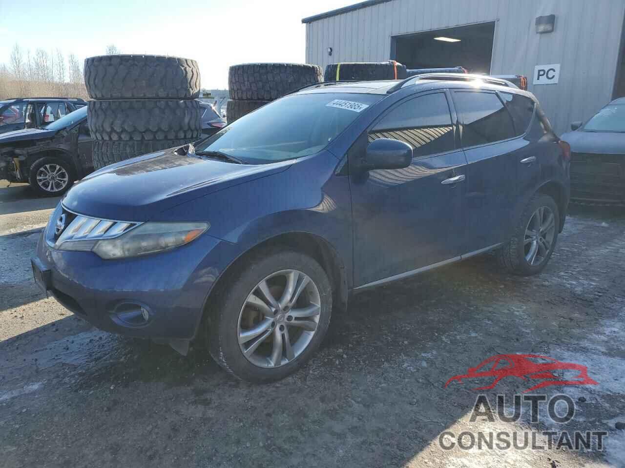 NISSAN MURANO 2010 - JN8AZ1MW6AW109550