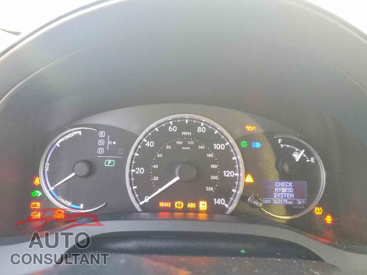 LEXUS CT 200 2013 - JTHKD5BH3D2149945