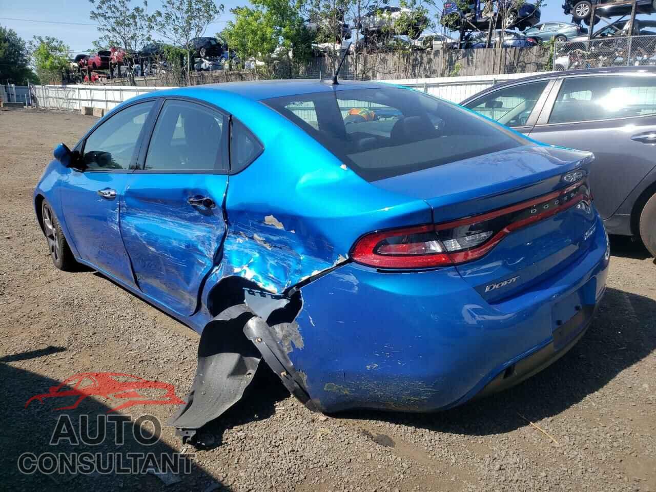DODGE DART 2016 - 1C3CDFAA6GD704027