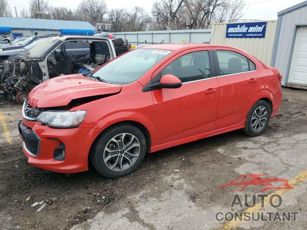 CHEVROLET SONIC 2018 - 1G1JD5SH2J4115680