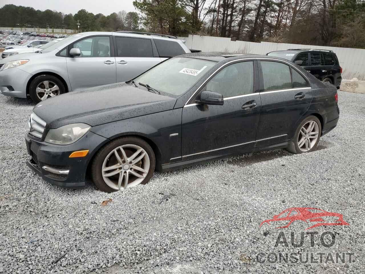 MERCEDES-BENZ C-CLASS 2012 - WDDGF4HB1CR210929