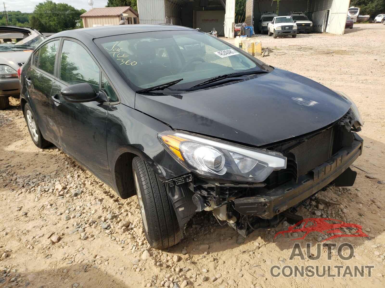 KIA FORTE 2016 - KNAFK4A61G5615259