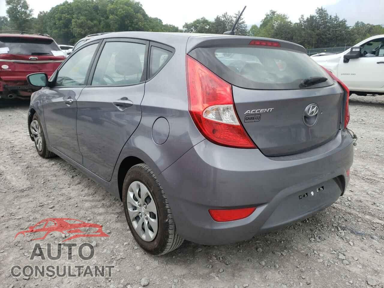 HYUNDAI ACCENT 2017 - KMHCT5AE2HU326135