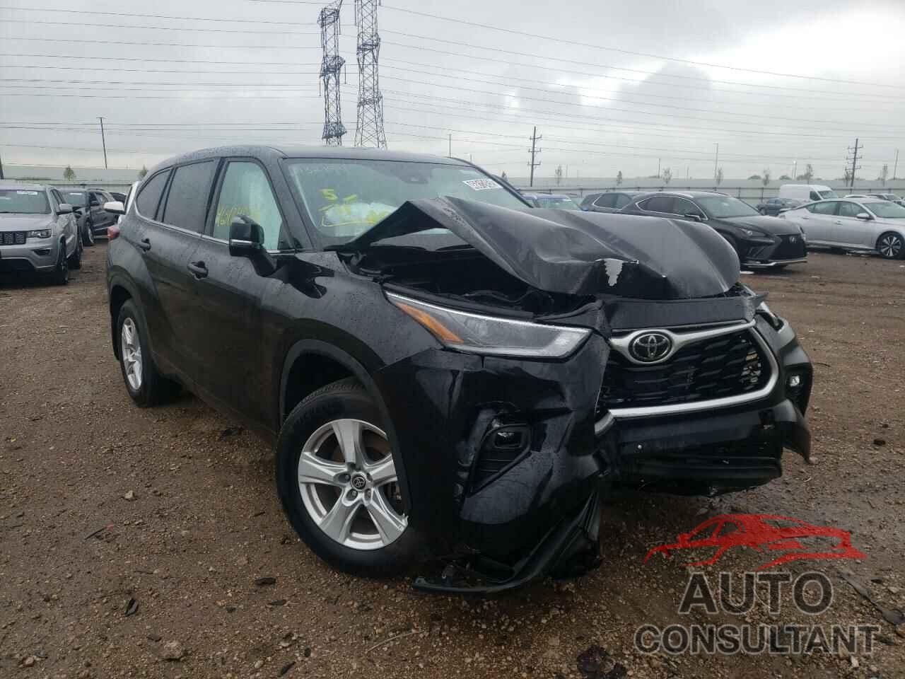 TOYOTA HIGHLANDER 2021 - 5TDBZRBH4MS122787
