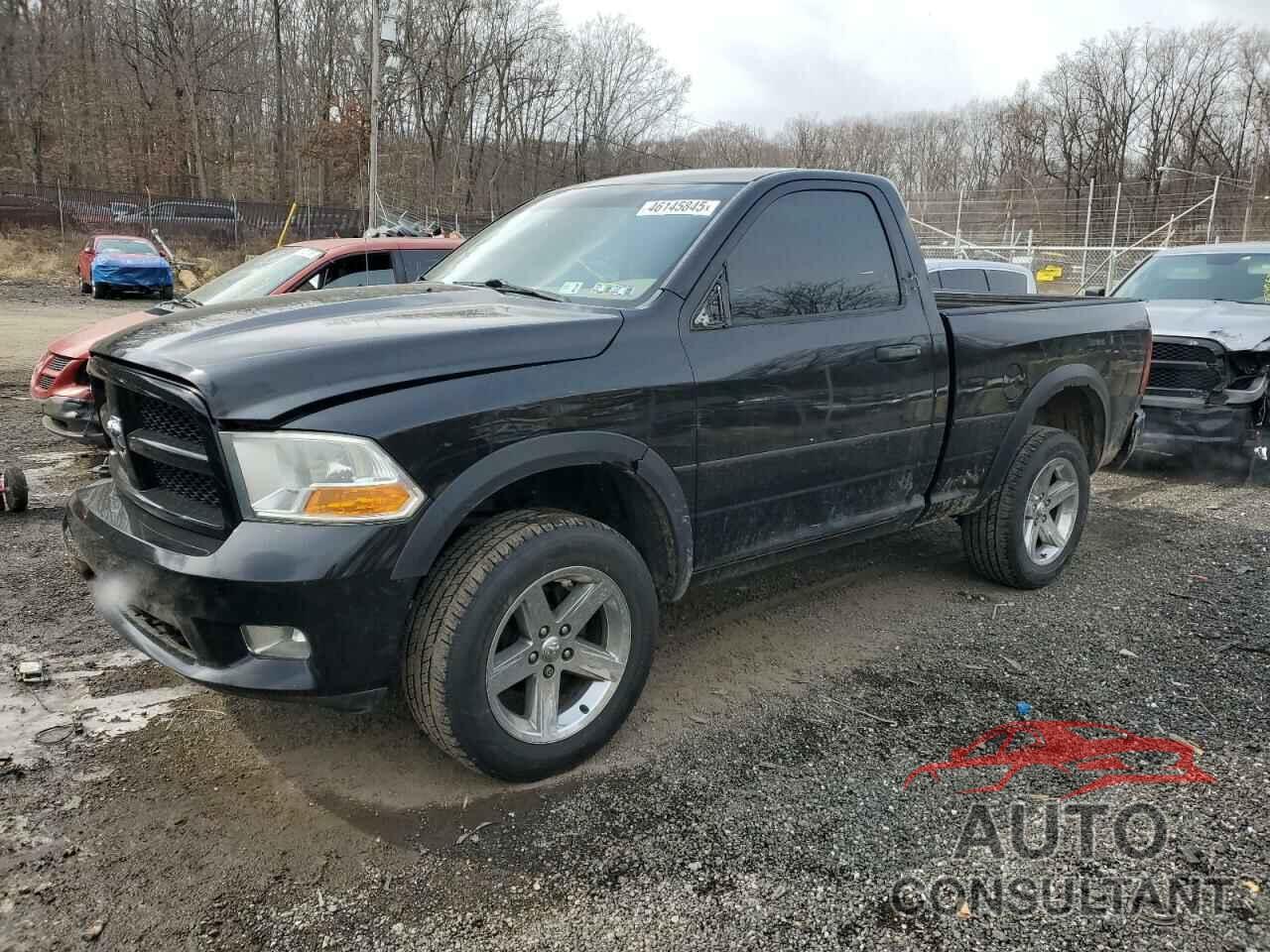 DODGE RAM 1500 2012 - 3C6JD7AT8CG159091