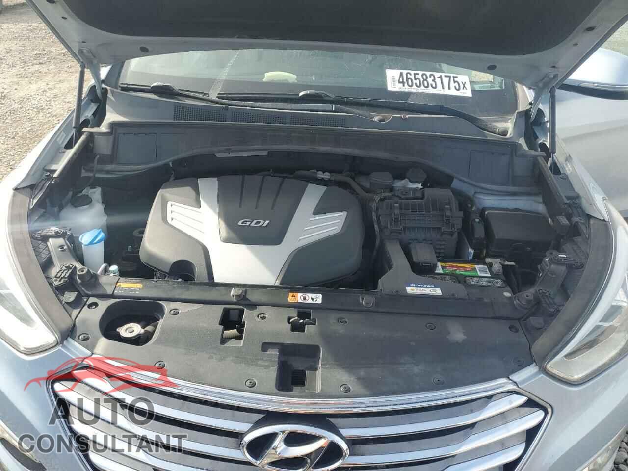 HYUNDAI SANTA FE 2013 - KM8SRDHF9DU005299