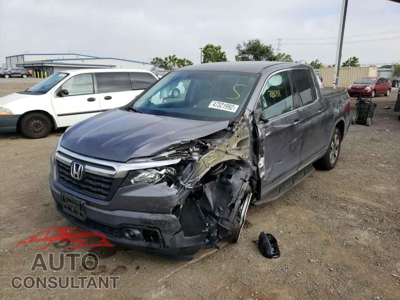 HONDA RIDGELINE 2017 - 5FPYK2F67HB006757