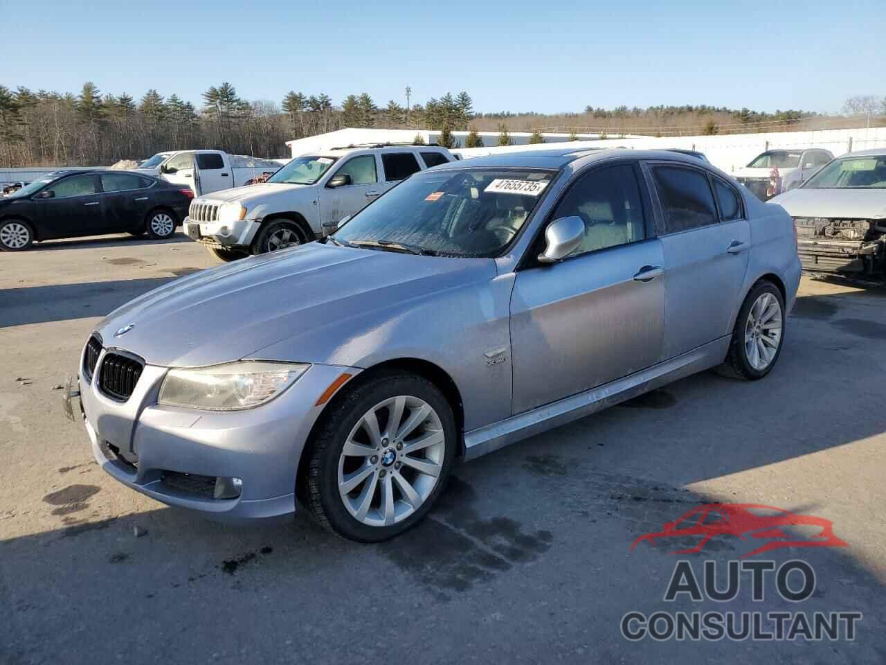 BMW 3 SERIES 2011 - WBAPK7C57BA819607