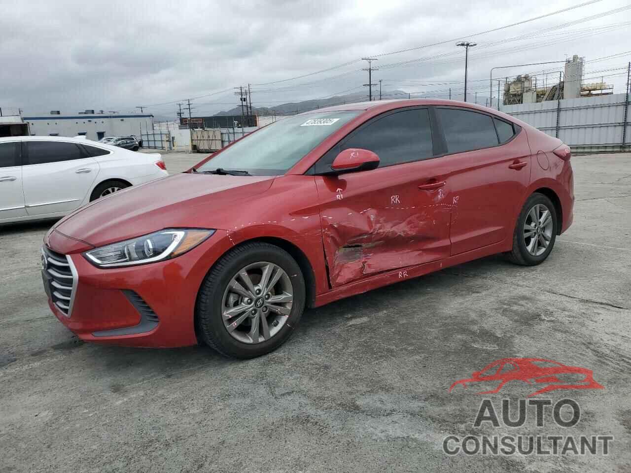 HYUNDAI ELANTRA 2017 - KMHD84LF3HU417596