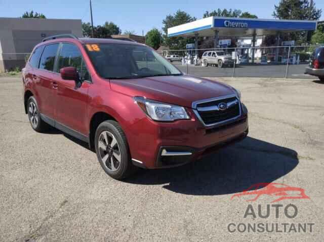 SUBARU FORESTER 2018 - JF2SJAEC6JH515667