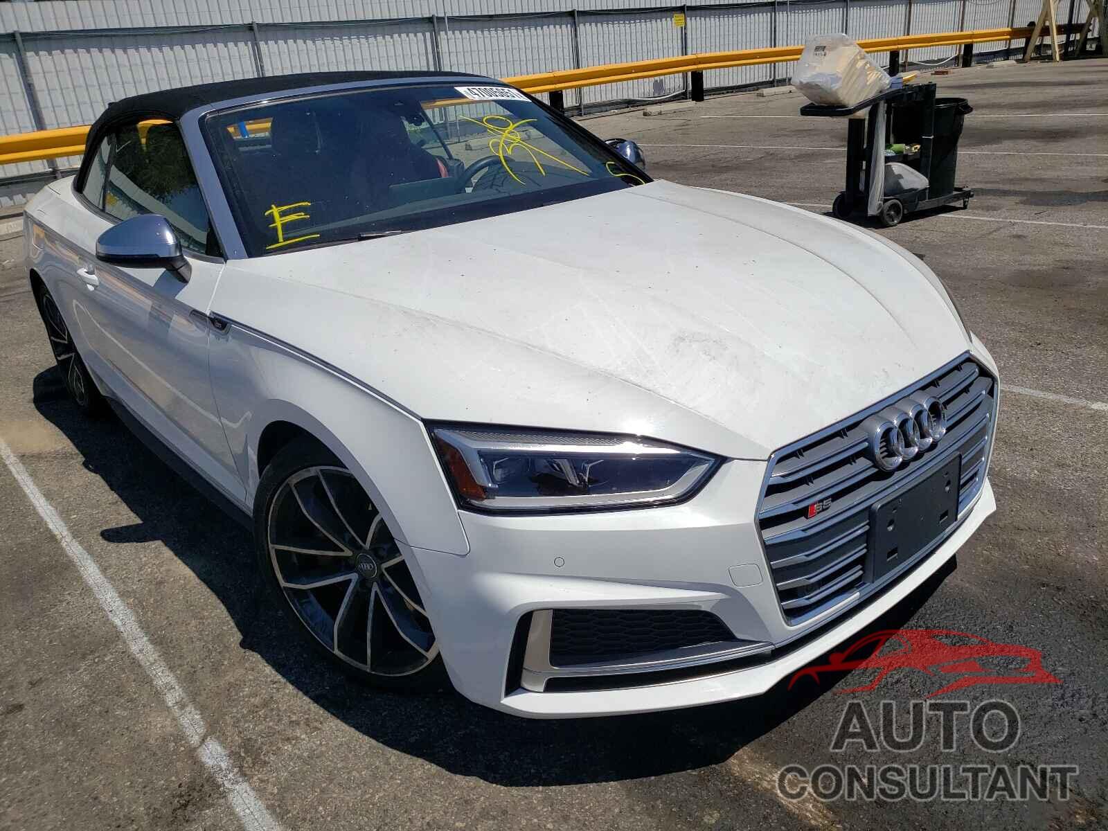 AUDI S5/RS5 2018 - WAUY4GF5XJN001578