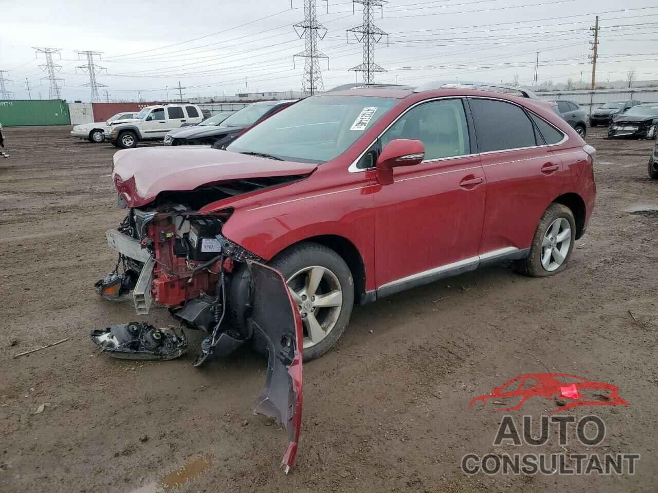 LEXUS RX350 2010 - 2T2BK1BA5AC004398