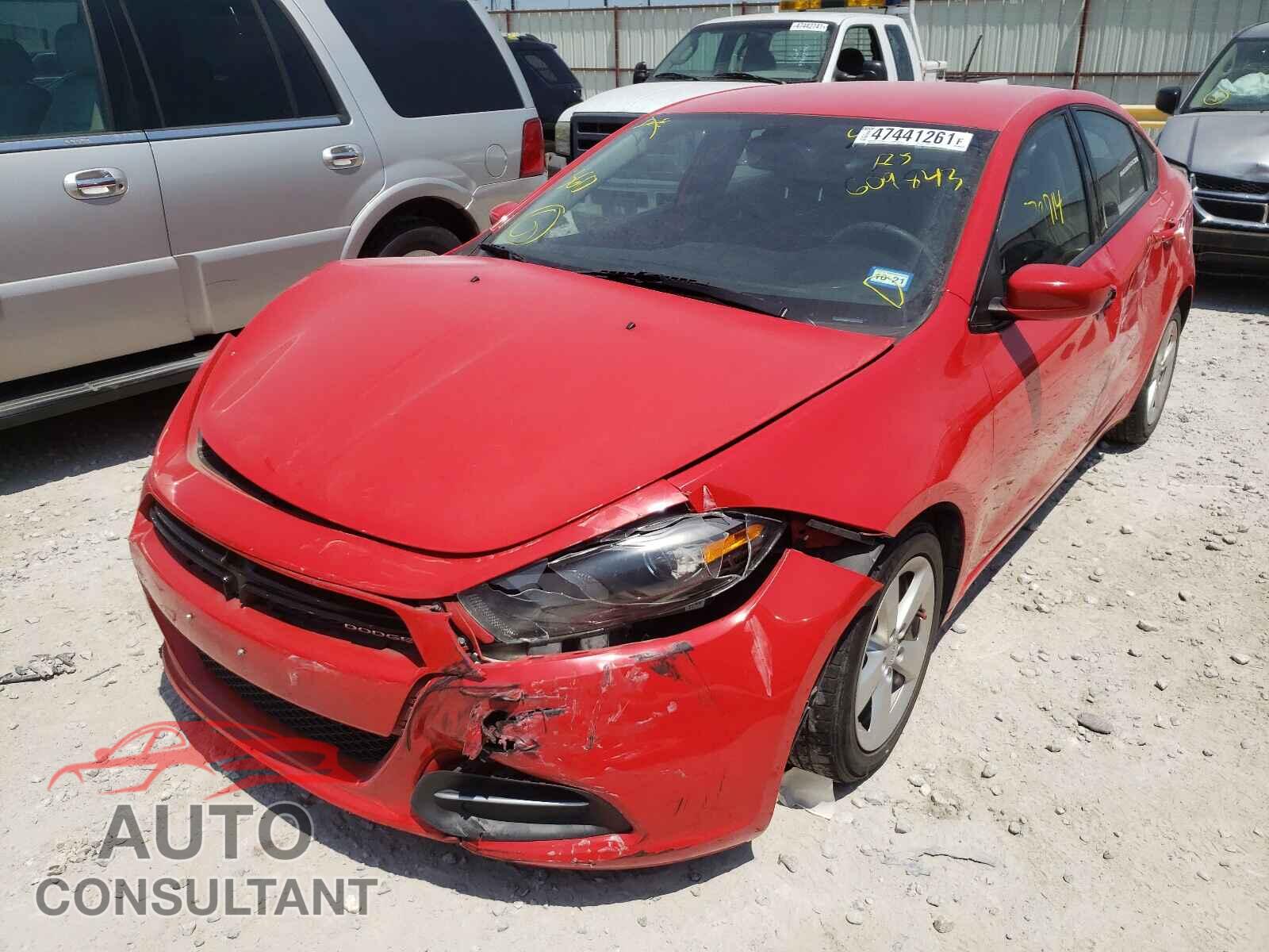DODGE DART 2016 - 1C3CDFBB0GD609843