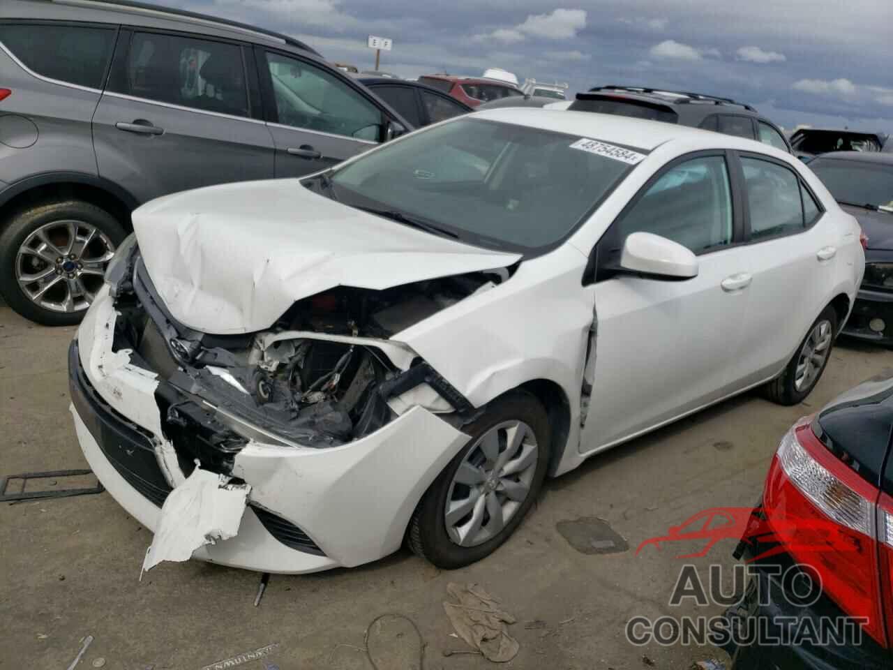 TOYOTA COROLLA 2016 - 5YFBURHE9GP449565