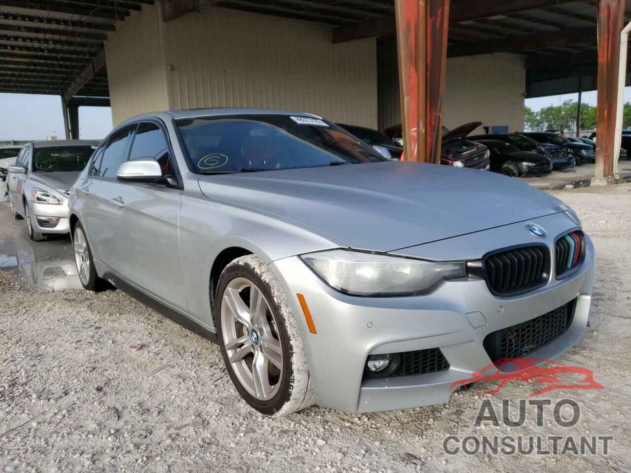 BMW 3 SERIES 2017 - WBA8B9G38HNU53506