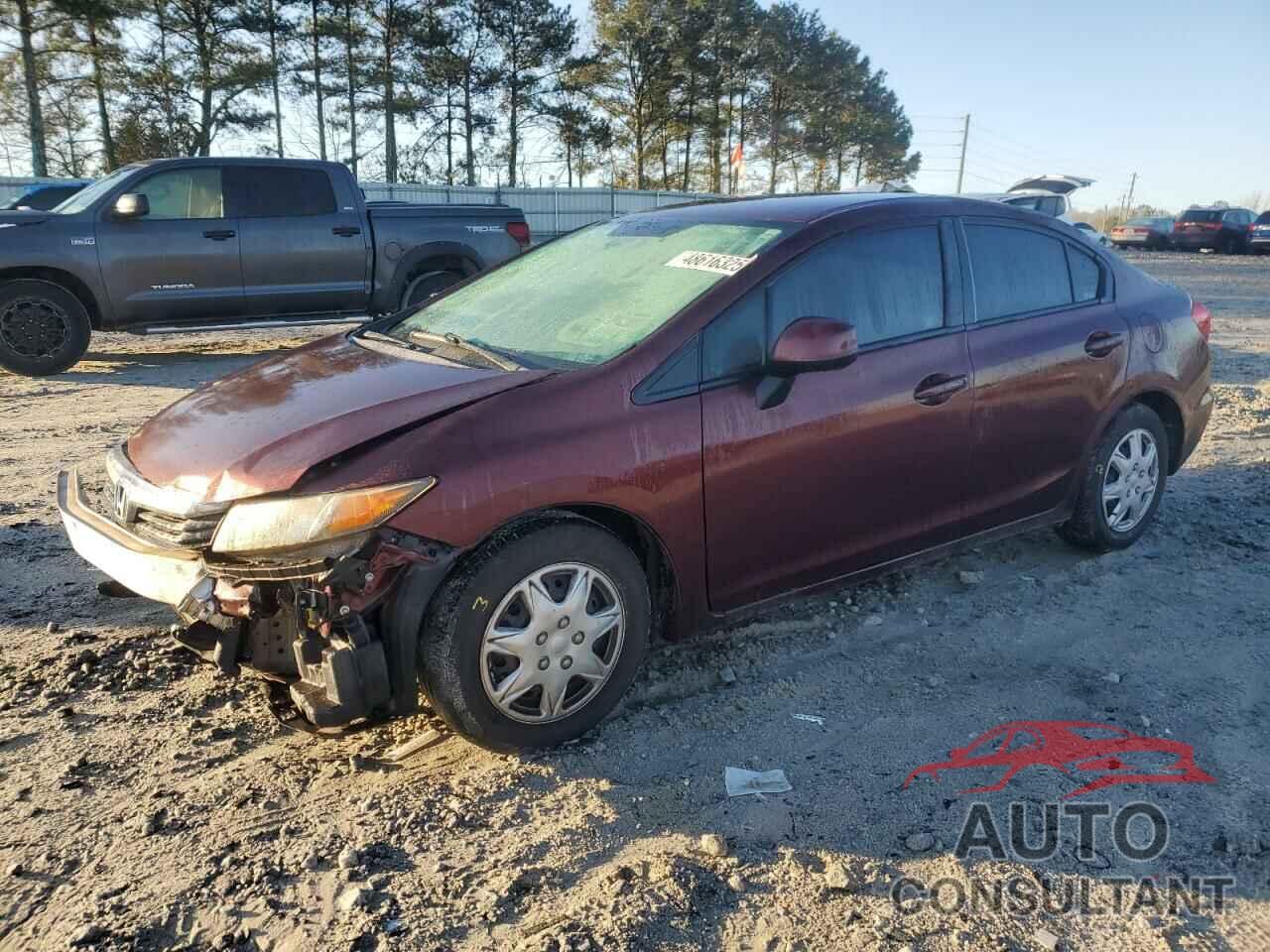 HONDA CIVIC 2012 - 19XFB2F50CE072038