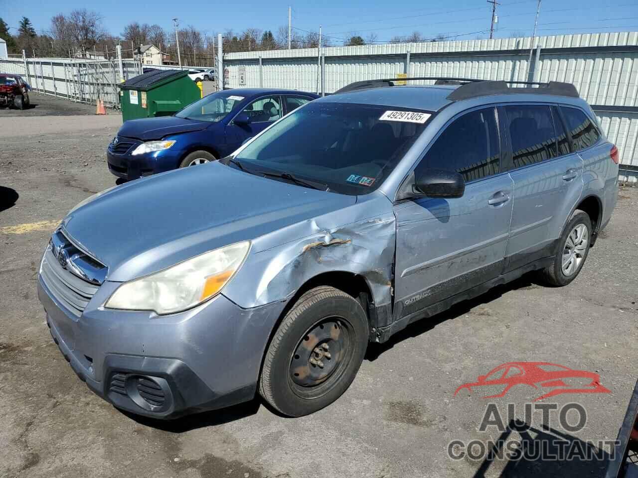 SUBARU OUTBACK 2013 - 4S4BRBACXD3314967