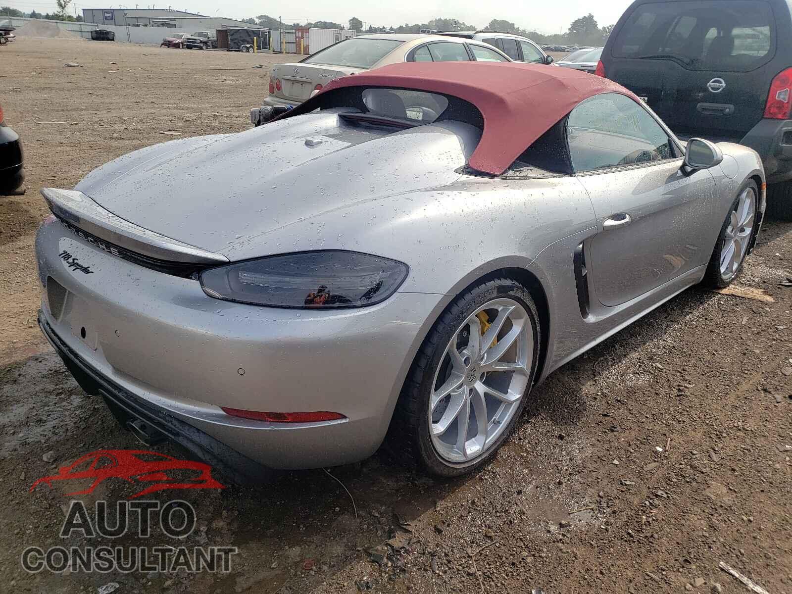 PORSCHE BOXSTER 2021 - WP0CC2A84MS240523