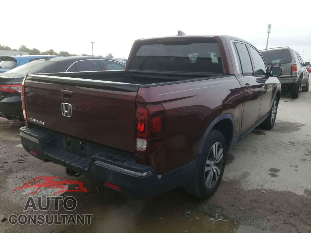HONDA RIDGELINE 2017 - 5FPYK2F43HB006348