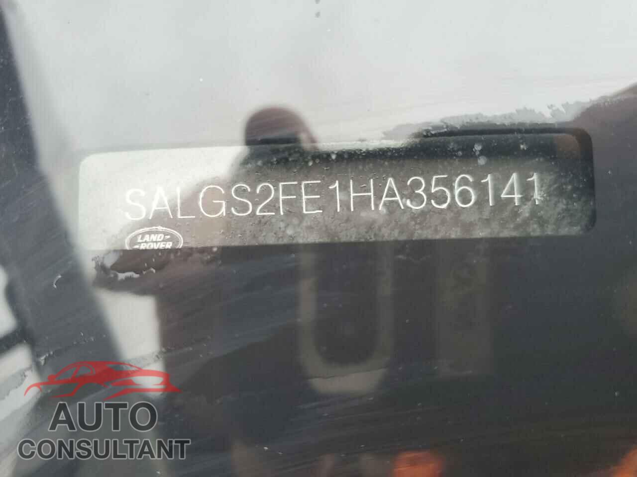 LAND ROVER RANGEROVER 2017 - SALGS2FE1HA356141