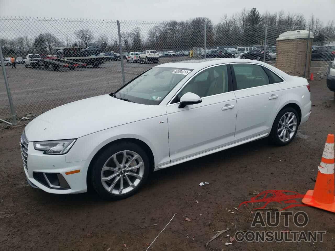 AUDI A4 2019 - WAUENAF42KA013625