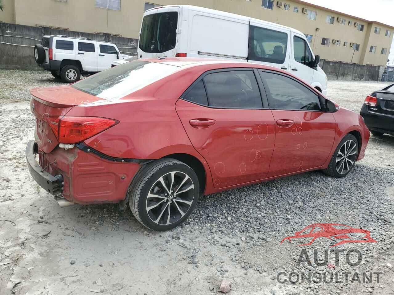 TOYOTA COROLLA 2019 - 5YFBURHE1KP861570