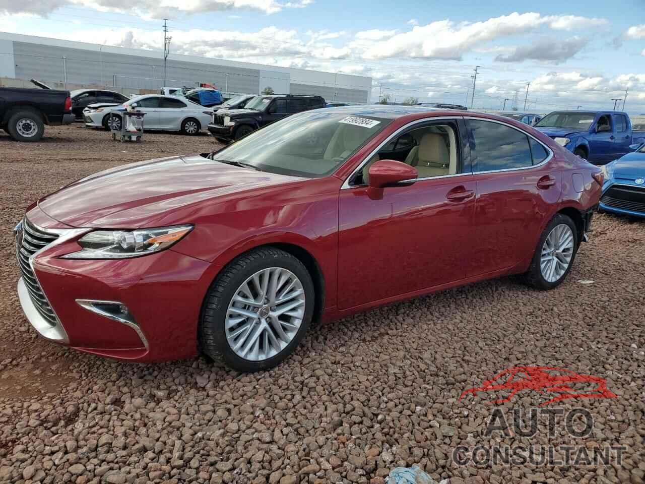 LEXUS ES350 2017 - 58ABK1GG3HU077269