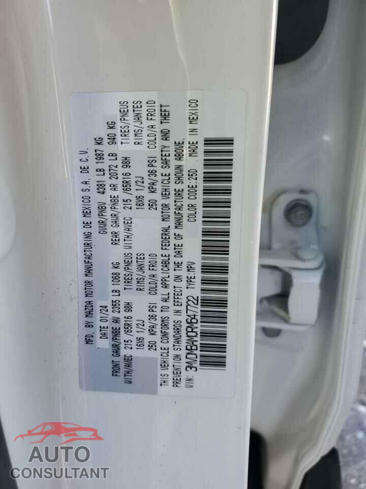 MAZDA CX30 2024 - 3MVDMBAM0RM647722