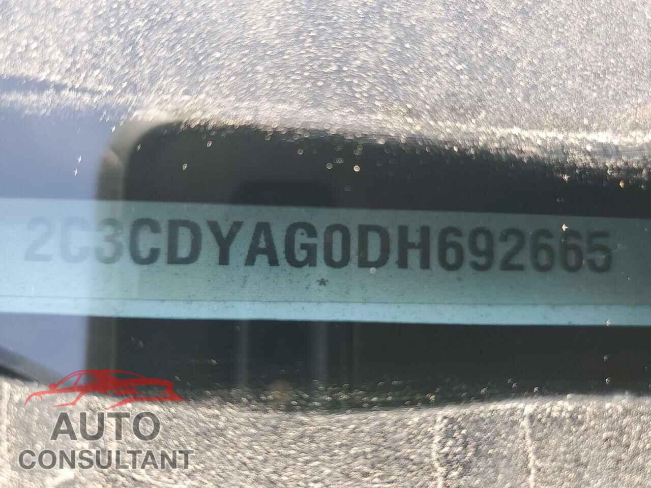 DODGE CHALLENGER 2013 - 2C3CDYAG0DH692665