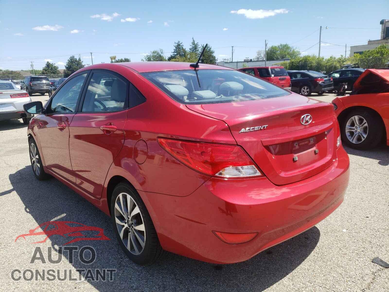 HYUNDAI ACCENT 2017 - KMHCT4AE5HU334322