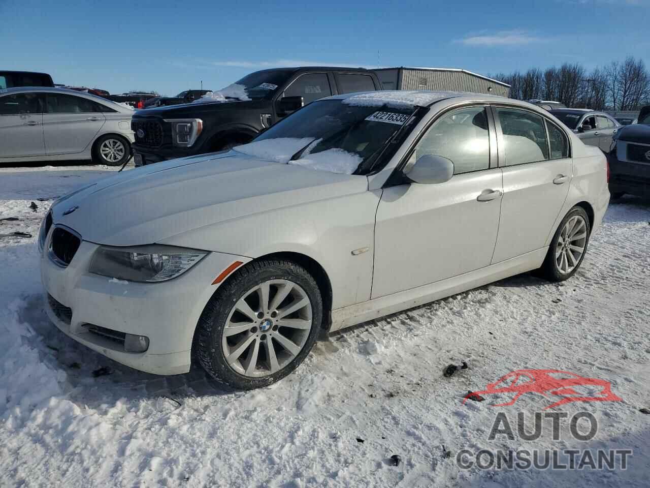 BMW 3 SERIES 2011 - WBAPH7C54BE682701