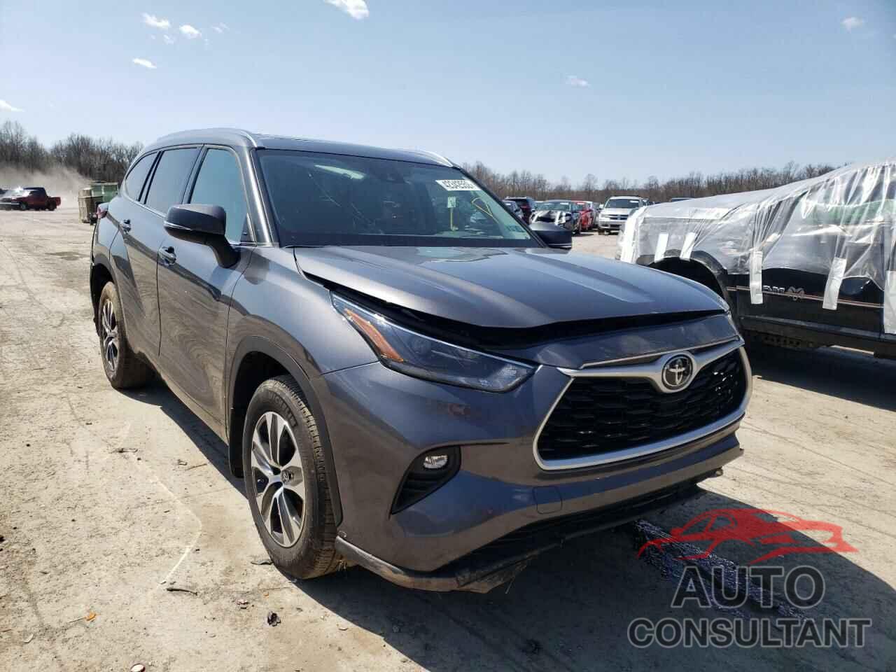 TOYOTA HIGHLANDER 2021 - 5TDHZRBH8MS073135