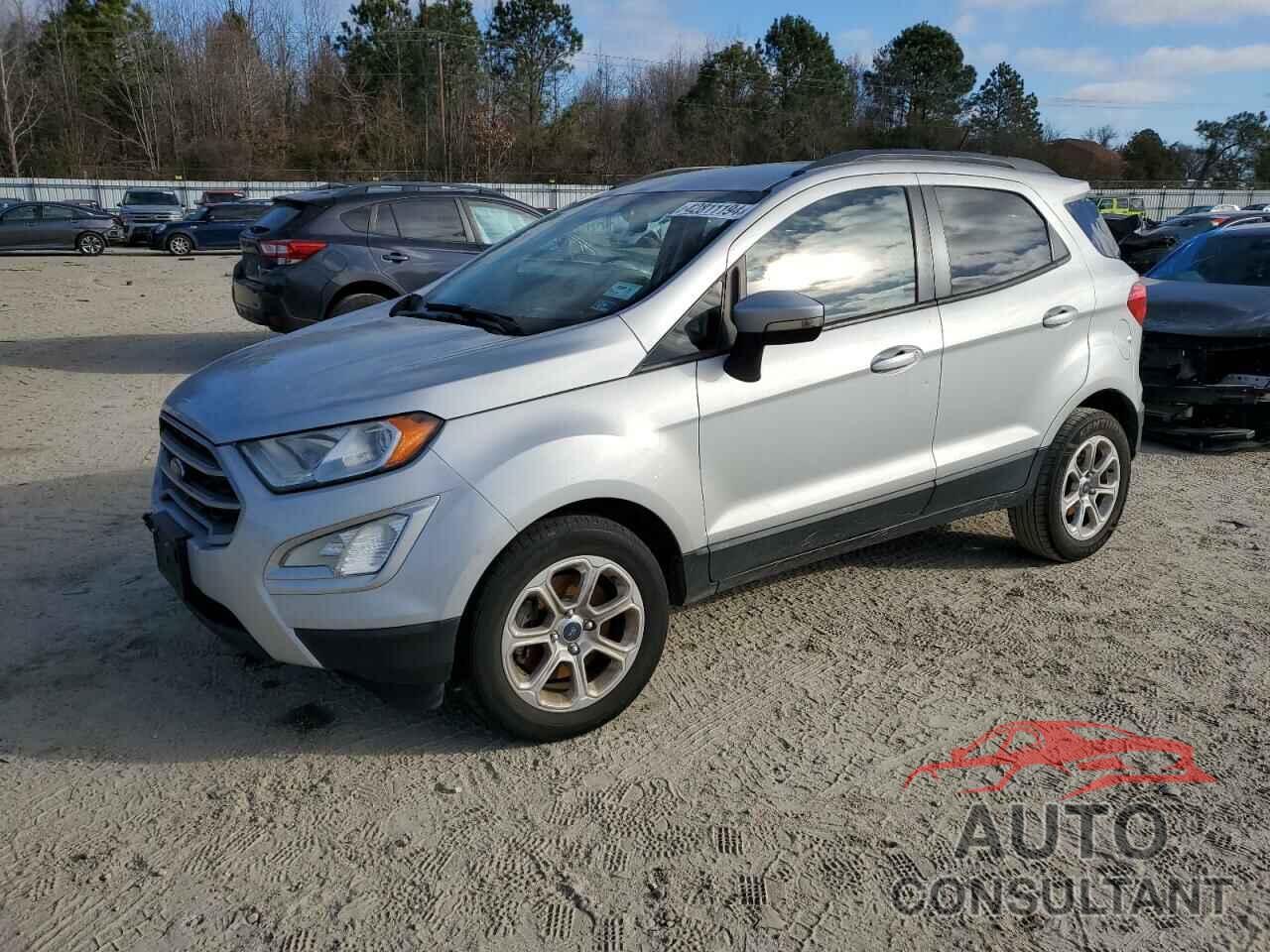 FORD ECOSPORT 2018 - MAJ3P1TE6JC170049