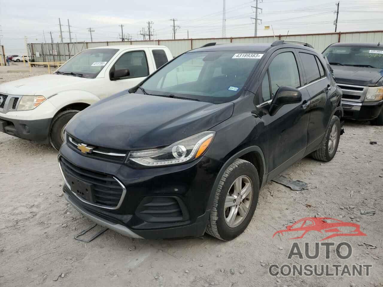 CHEVROLET TRAX 2017 - 3GNCJLSBXHL252113