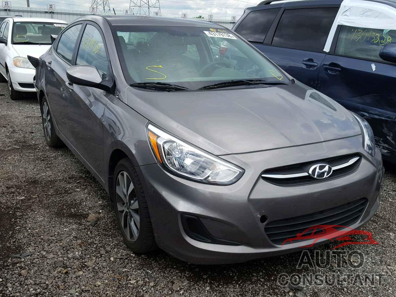 HYUNDAI ACCENT 2017 - KMHCT4AE8HU358419