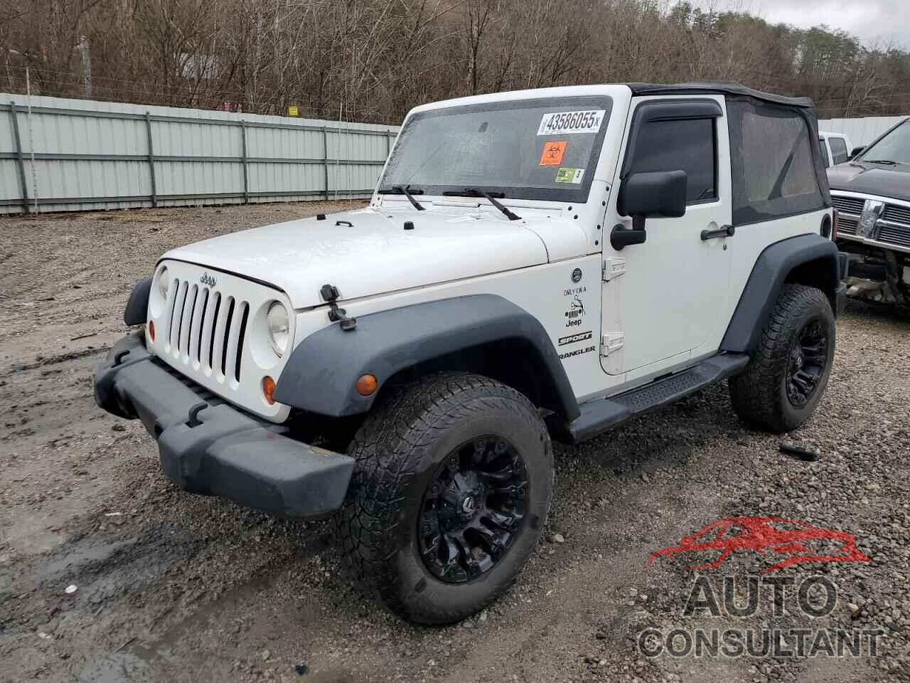JEEP WRANGLER 2012 - 1C4AJWAGXCL287060