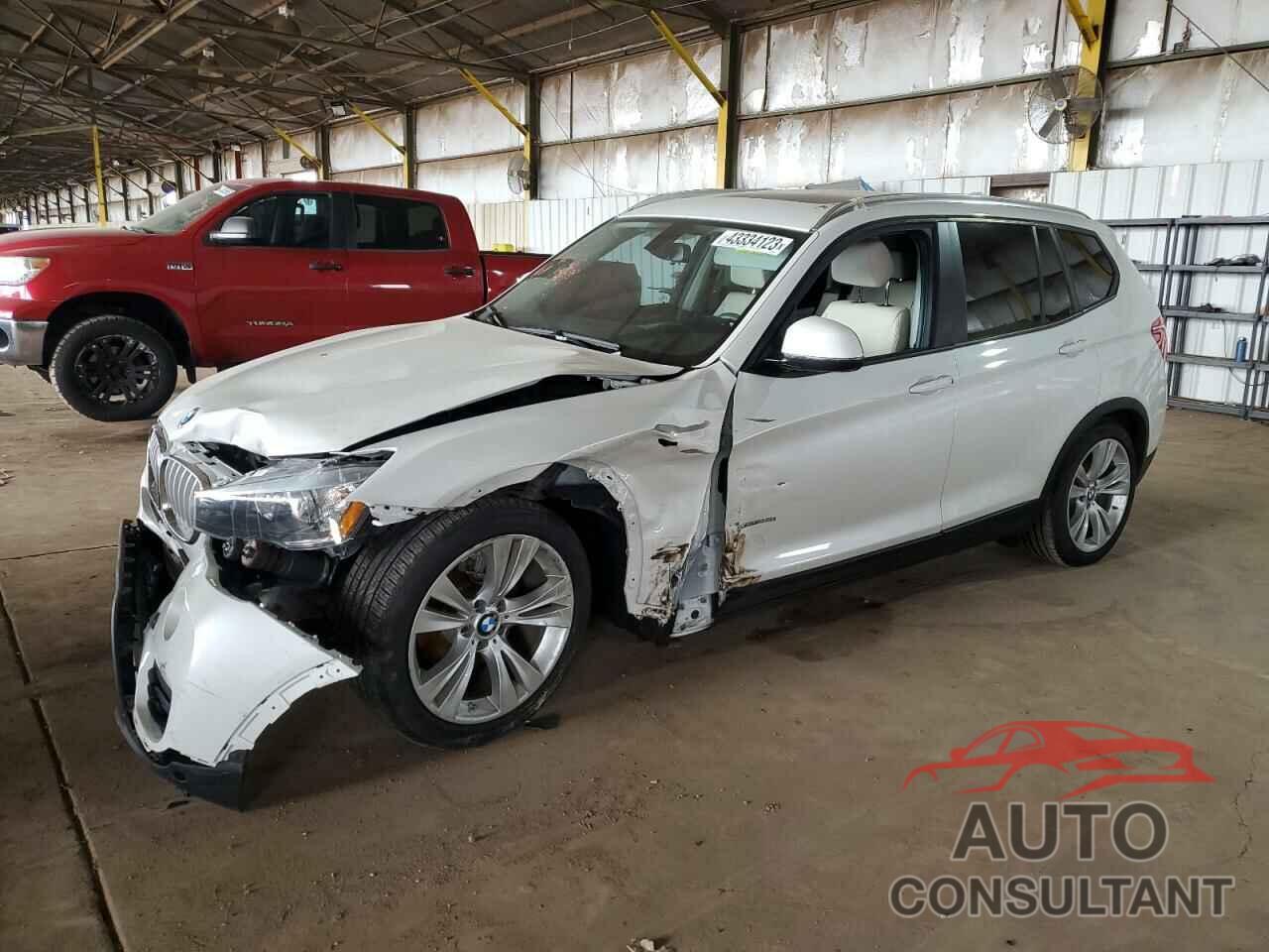 BMW X3 2016 - 5UXWZ7C52G0M83774