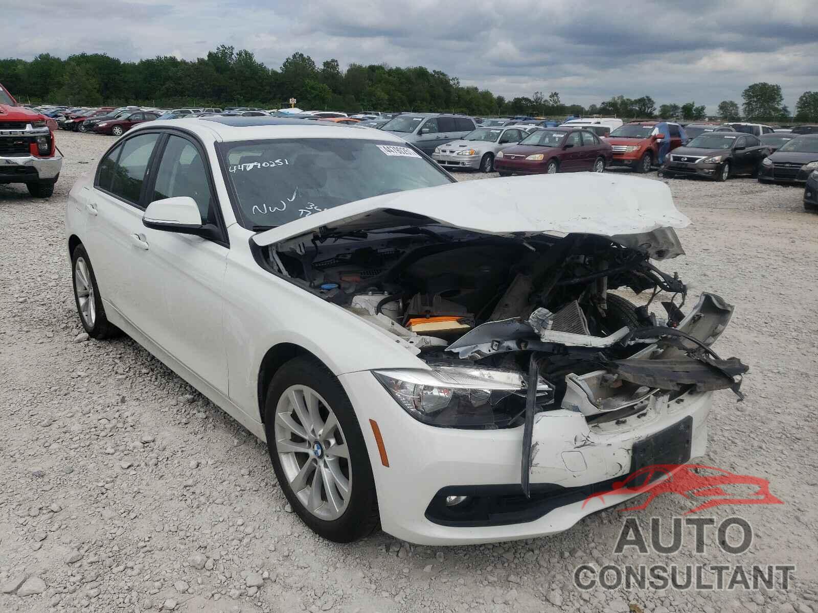 BMW 3 SERIES 2017 - WBA8E5G55HNU41251