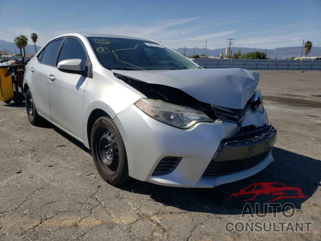 TOYOTA COROLLA 2016 - 2T1BURHE6GC605769
