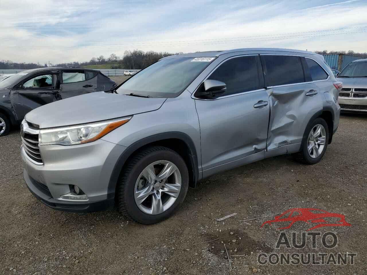 TOYOTA HIGHLANDER 2014 - 5TDDKRFHXES062135
