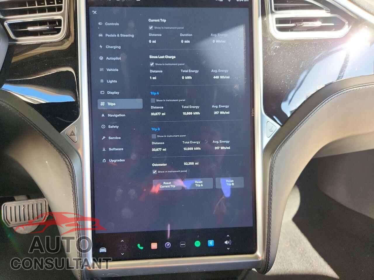 TESLA MODEL S 2015 - 5YJSA1H25FF086482